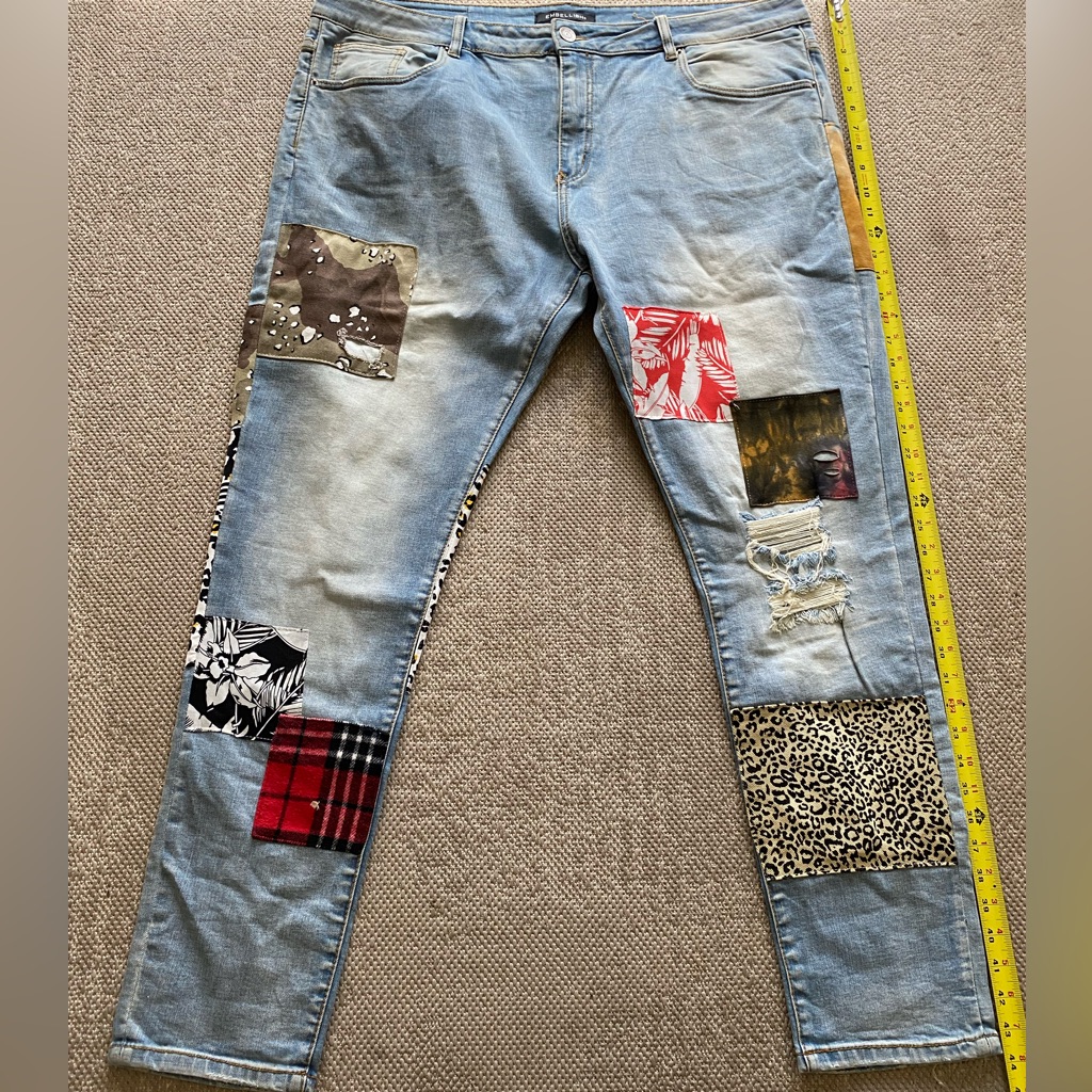 Embellish Brand Denim Jeans Waist 42